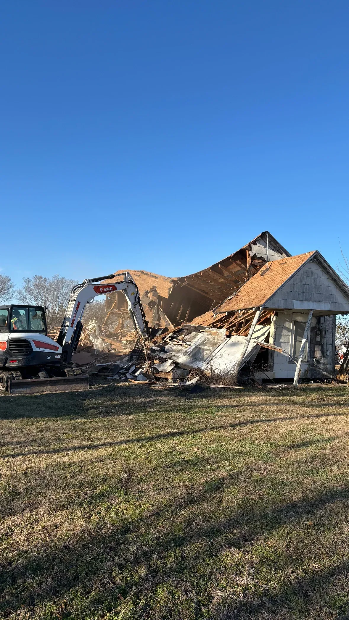 Skilled worker performing detailed work on a Terrell home with professional precision.